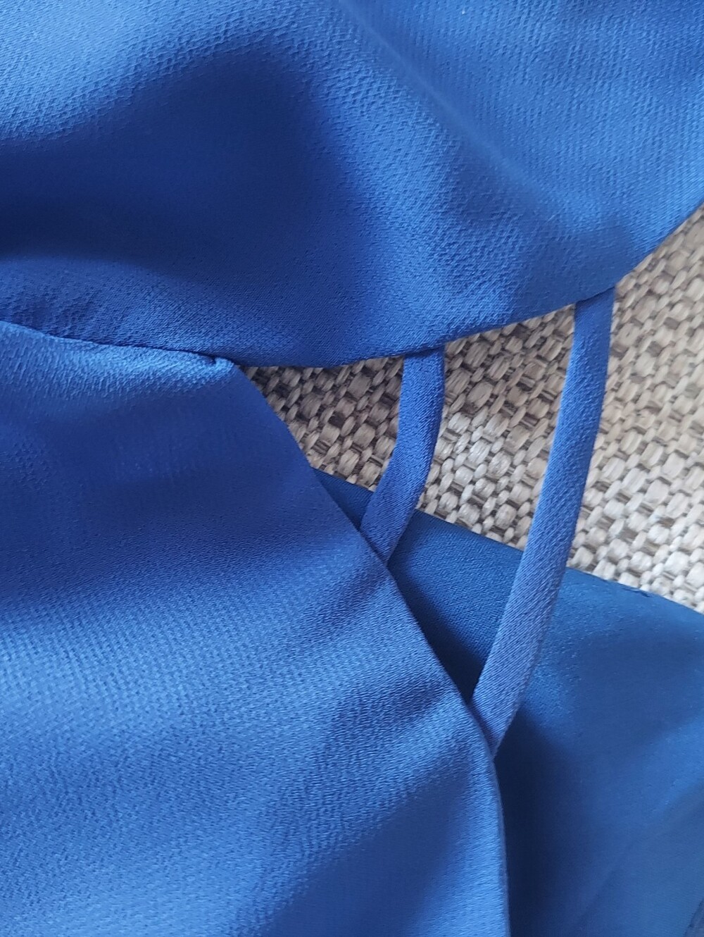 Guess Royal Blue A-Line Dress - Picture 3 of 4